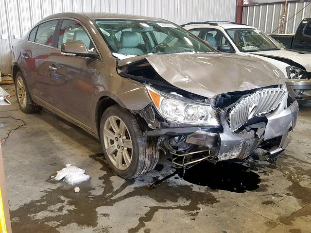 1G4GD5GG4AF250435 - 2010 BUICK LACROSSE C GOLD photo 1