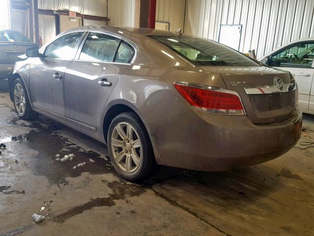 1G4GD5GG4AF250435 - 2010 BUICK LACROSSE C GOLD photo 3