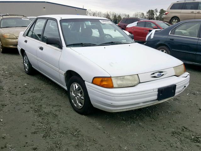 1FAPP14J6PW264355 - 1993 FORD ESCORT LX WHITE photo 1