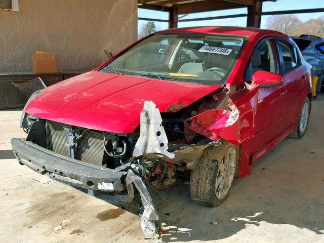 3N1AB61E29L667246 - 2009 NISSAN SENTRA 2.0 RED photo 2