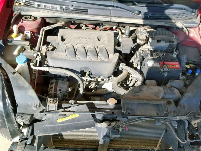 3N1AB61E29L667246 - 2009 NISSAN SENTRA 2.0 RED photo 7