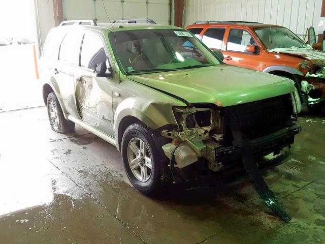 4M2CU39389KJ20009 - 2009 MERCURY MARINER HY GREEN photo 1