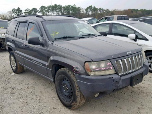 1J4GX48S64C291044 - 2004 JEEP GRAND CHER GRAY photo 1