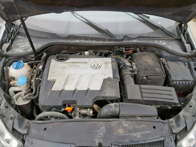 WVWNM7AJ5DW097919 - 2013 VOLKSWAGEN GOLF 灰色 照片 7