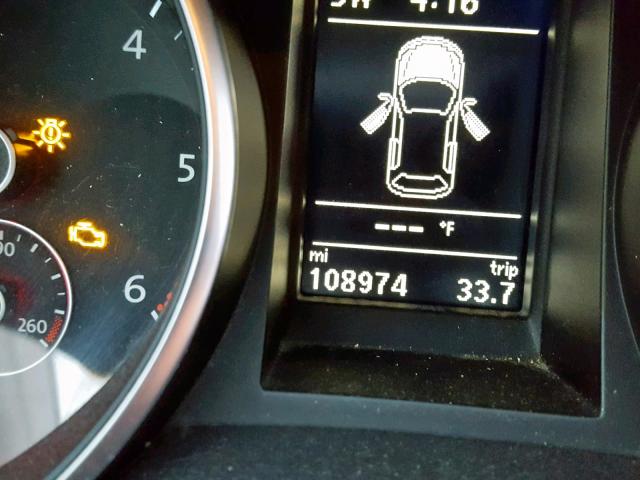 WVWNM7AJ5DW097919 - 2013 VOLKSWAGEN GOLF 灰色 照片 8