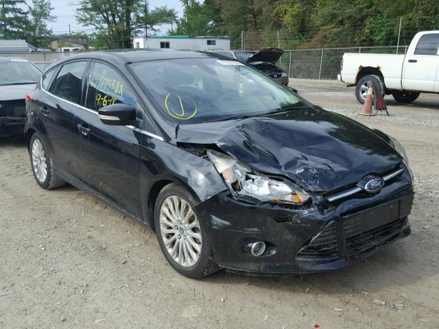 1FAHP3N25CL446695 - 2012 FORD FOCUS TITA BLACK photo 1