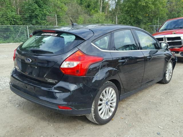 1FAHP3N25CL446695 - 2012 FORD FOCUS TITA BLACK photo 4