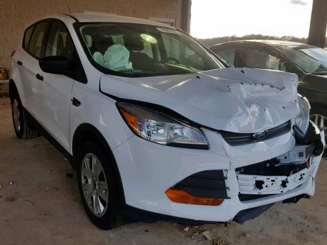 1FMCU0F73FUA73575 - 2015 FORD ESCAPE S WHITE photo 1