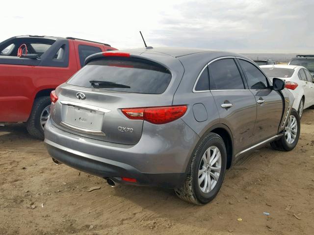 JN8CS1MW5GM752778 - 2016 INFINITI QX70 GRAY photo 4