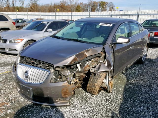 1G4GC5EG8AF216231 - 2010 BUICK LACROSSE C BROWN photo 2