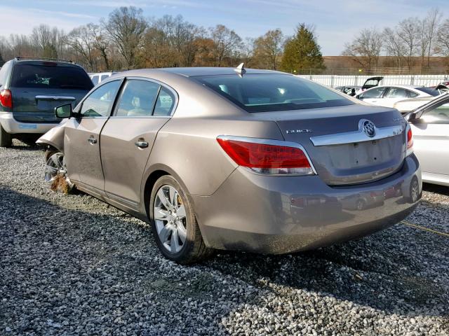 1G4GC5EG8AF216231 - 2010 BUICK LACROSSE C BROWN photo 3