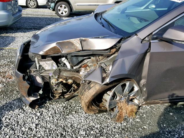 1G4GC5EG8AF216231 - 2010 BUICK LACROSSE C BROWN photo 9