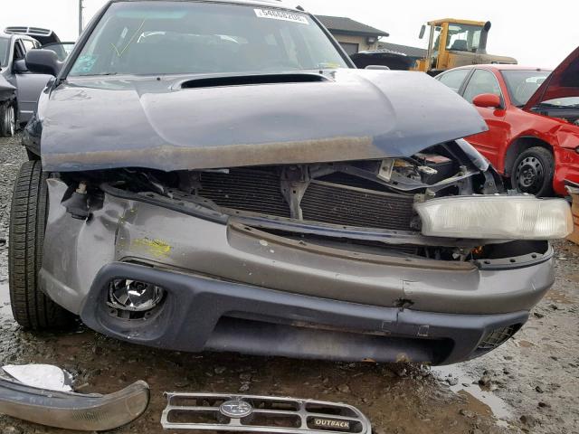 4S3BG6852V7611220 - 1997 SUBARU LEGACY OUT BLUE photo 9