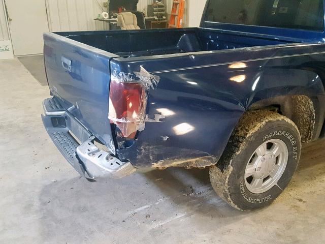 1GCCS136948137829 - 2004 CHEVROLET COLORADO BLUE photo 9