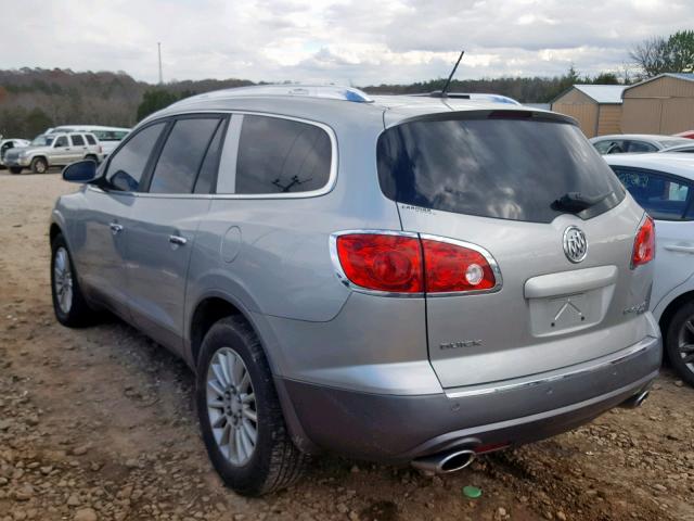 5GAEV23728J180519 - 2008 BUICK ENCLAVE CX SILVER photo 3