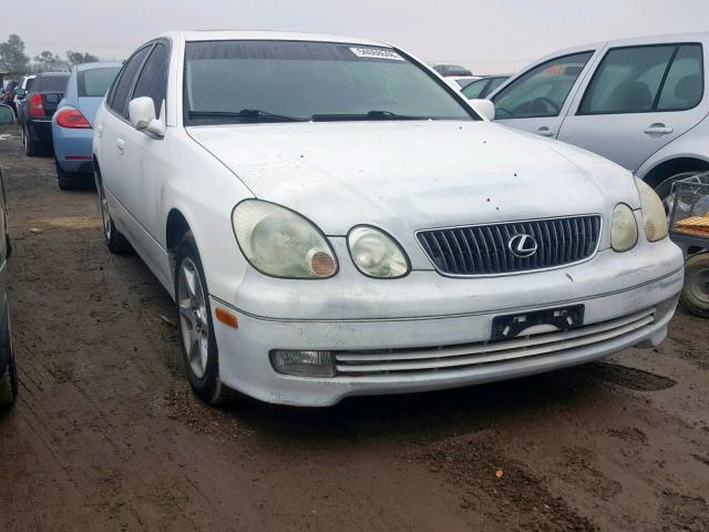 JT8BD69S210143083 - 2001 LEXUS GS 300 WHITE photo 1