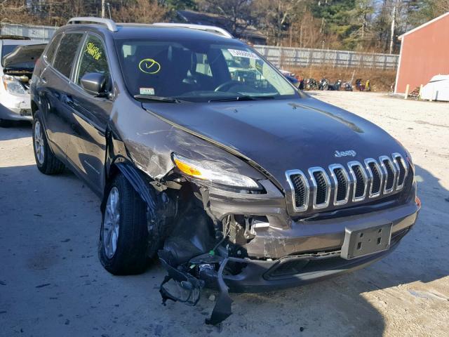 1C4PJMCS5FW559274 - 2015 JEEP CHEROKEE L GRAY photo 1