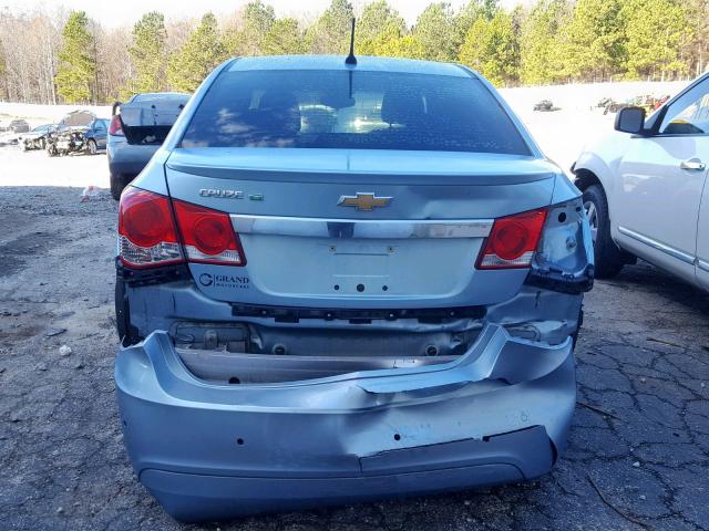 1G1PK5SC2C7233637 - 2012 CHEVROLET CRUZE ECO BLUE photo 9