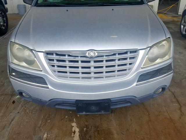 2C8GM68434R388459 - 2004 CHRYSLER PACIFICA SILVER photo 9