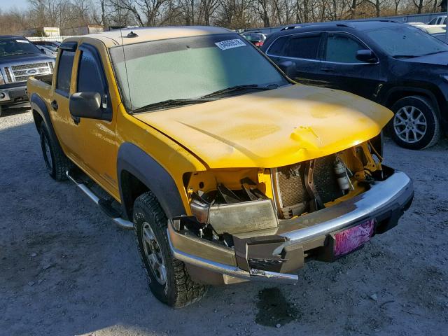 1GCDT136258148853 - 2005 CHEVROLET COLORADO YELLOW photo 1