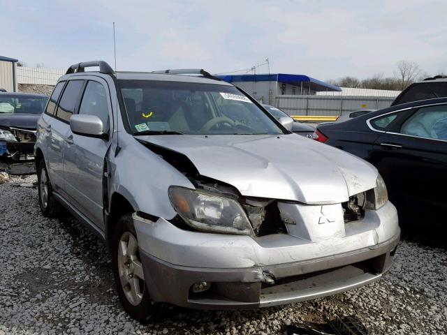 JA4LX41G73U049392 - 2003 MITSUBISHI OUTLANDER GRAY photo 1