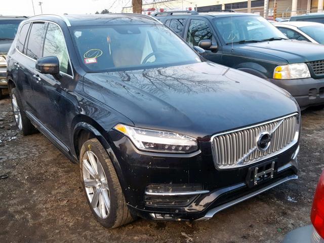 YV4A22PN6G1003448 - 2016 VOLVO XC90 T6 BLACK photo 1