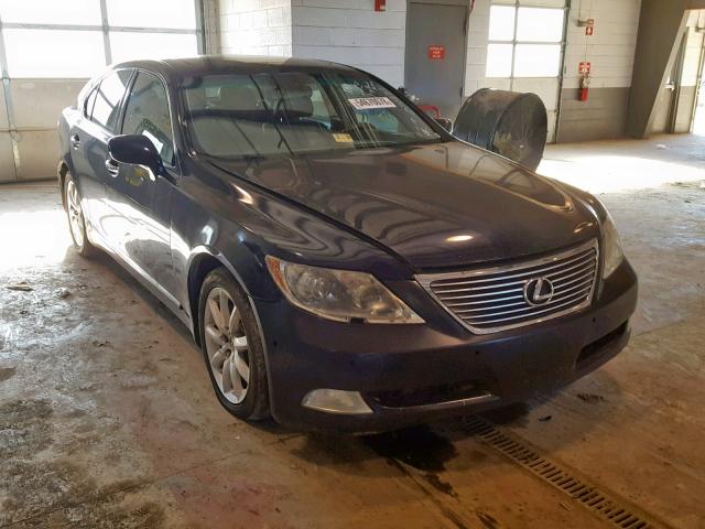 JTHBL46F275001293 - 2007 LEXUS LS 460 BLUE photo 1