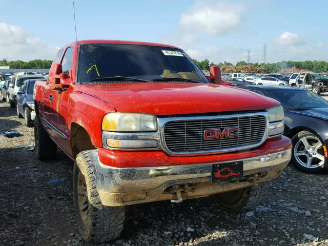 2GTEK19T0X1542510 - 1999 GMC NEW SIERRA RED photo 1