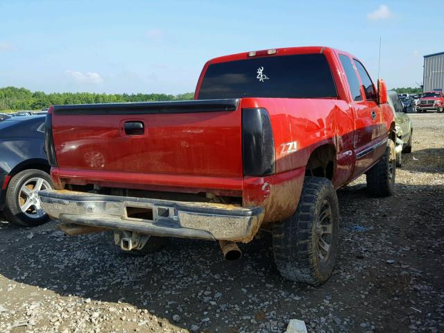 2GTEK19T0X1542510 - 1999 GMC NEW SIERRA RED photo 4