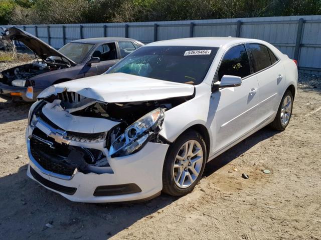 1G11C5SL7EF137692 - 2014 CHEVROLET MALIBU 1LT თეთრი ფოტო 2
