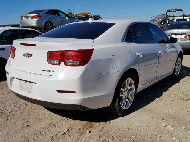 1G11C5SL7EF137692 - 2014 CHEVROLET MALIBU 1LT თეთრი ფოტო 4
