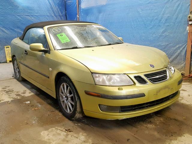 YS3FD79Y146007812 - 2004 SAAB 9-3 ARC GREEN photo 1