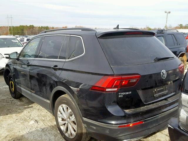 3VV2B7AXXJM084870 - 2018 VOLKSWAGEN TIGUAN SE BLACK photo 3