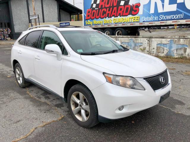 2T2BK1BA4AC055259 - 2010 LEXUS RX 350 WHITE photo 1