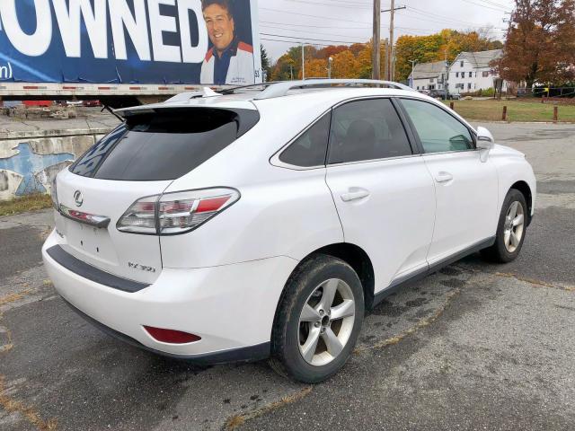 2T2BK1BA4AC055259 - 2010 LEXUS RX 350 WHITE photo 5