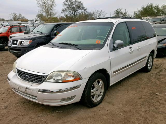 2FMZA52463BA61823 - 2003 FORD WINDSTAR S WHITE photo 2