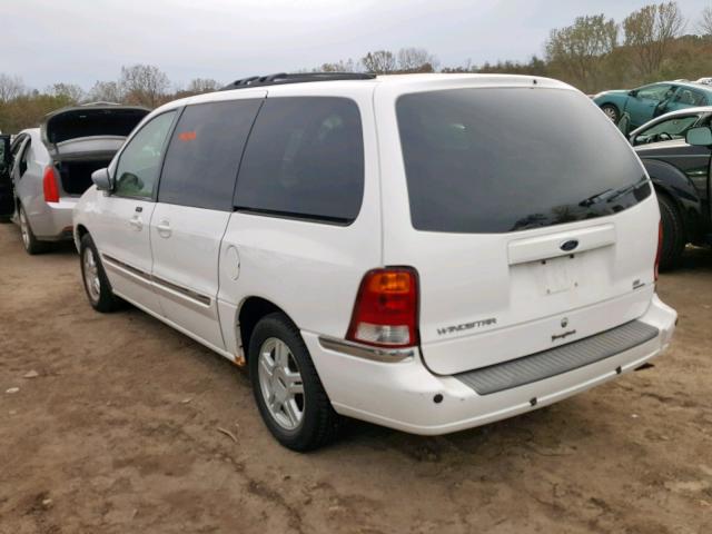 2FMZA52463BA61823 - 2003 FORD WINDSTAR S WHITE photo 3