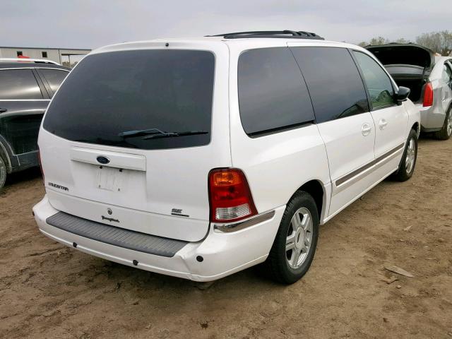 2FMZA52463BA61823 - 2003 FORD WINDSTAR S WHITE photo 4