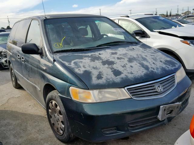 2HKRL185X1H505276 - 2001 HONDA ODYSSEY LX GREEN photo 1