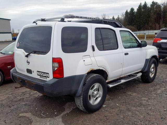 5N1ED28Y23C651435 - 2003 NISSAN XTERRA XE WHITE photo 4