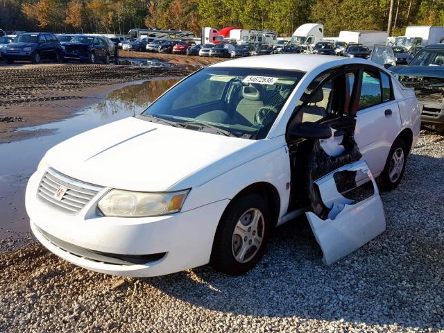 1G8AG52F95Z138454 - 2005 SATURN ION LEVEL WHITE photo 2