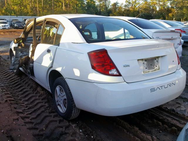 1G8AG52F95Z138454 - 2005 SATURN ION LEVEL WHITE photo 3