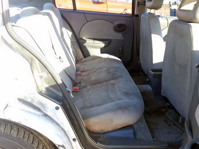 1G8AG52F95Z138454 - 2005 SATURN ION LEVEL WHITE photo 6
