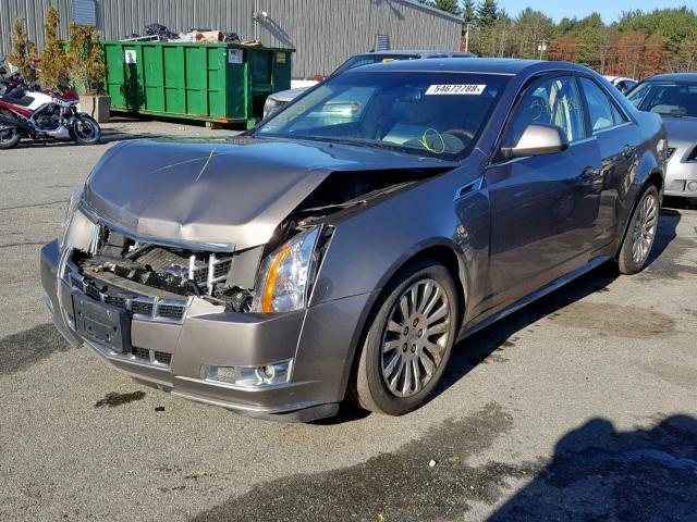 1G6DS5E38C0139411 - 2012 CADILLAC CTS PREMIU GRAY photo 2