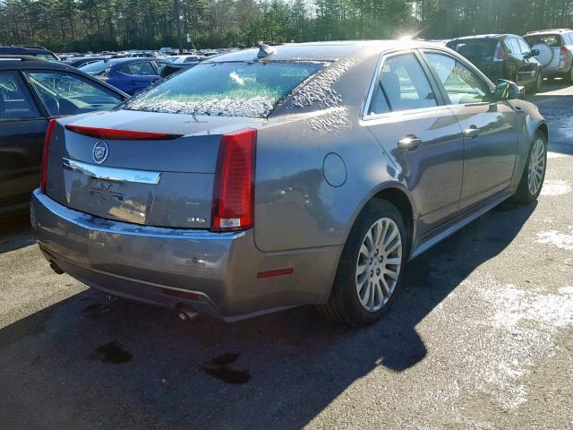 1G6DS5E38C0139411 - 2012 CADILLAC CTS PREMIU GRAY photo 4