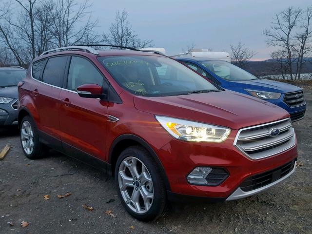 1FMCU9J97JUB30446 - 2018 FORD ESCAPE TIT RED photo 1