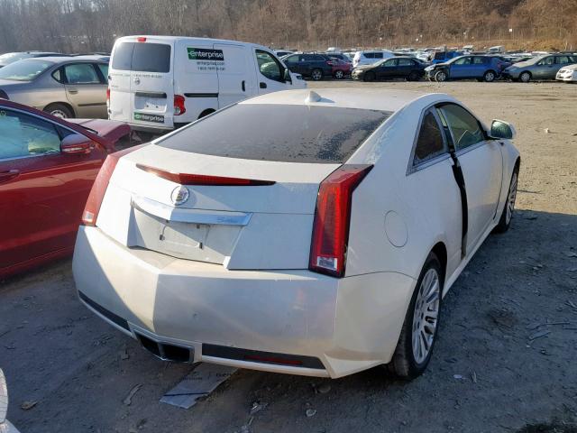 1G6DL1ED1B0147086 - 2011 CADILLAC CTS PERFOR WHITE photo 4