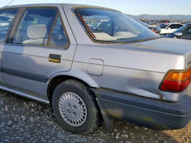 JHMBA542XGC073429 - 1986 HONDA ACCORD DX SILVER photo 9