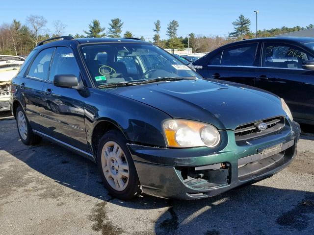 JF1GG65514H820165 - 2004 SUBARU IMPREZA TS GREEN photo 1