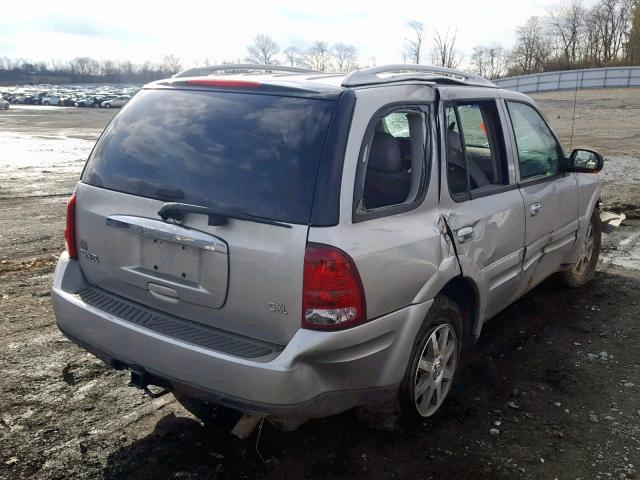 5GADT13S062278827 - 2006 BUICK RAINIER CX SILVER photo 4